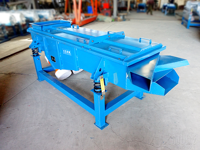 橡膠顆粒直線振動(dòng)篩